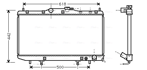 Radiateur Ava Cooling TO2261