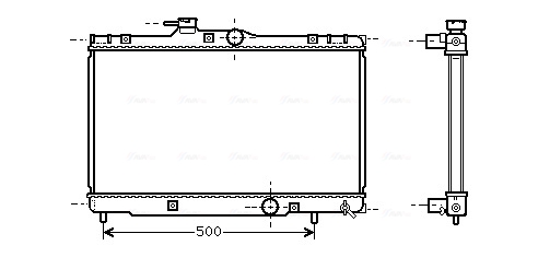 Radiateur Ava Cooling TO2273