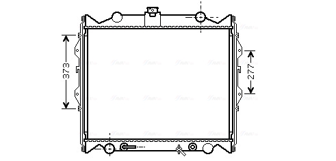 Radiateur Ava Cooling TO2311