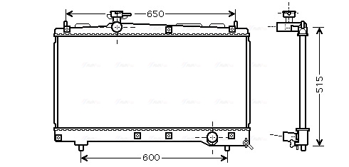 Radiateur Ava Cooling TO2331