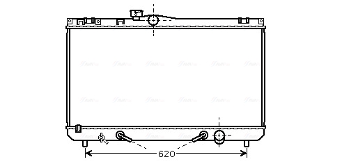 Radiateur Ava Cooling TO2422