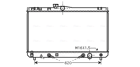 Radiateur Ava Cooling TO2454