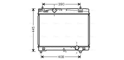 Radiateur Ava Cooling TO2482