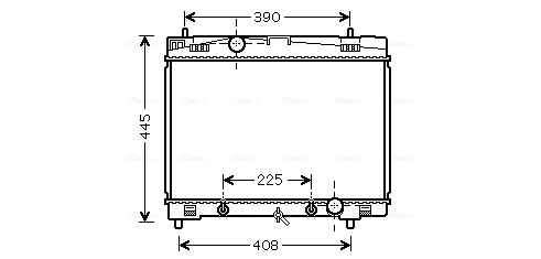 Radiateur Ava Cooling TO2577