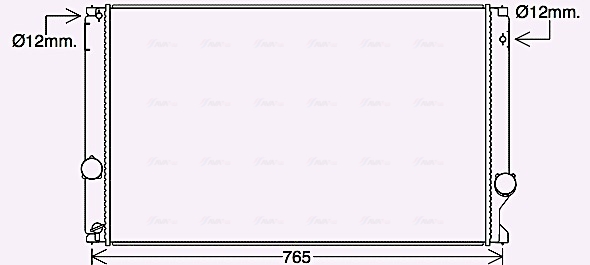 Radiateur Ava Cooling TO2750