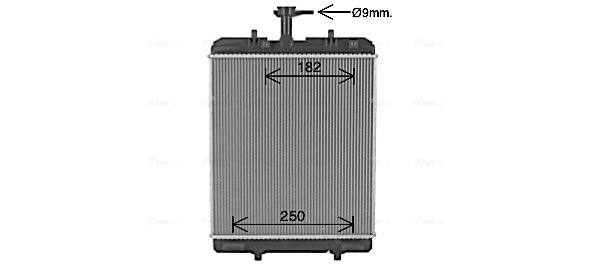Ava Cooling Radiateur TO2764