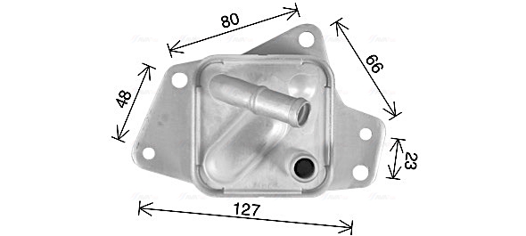 Oliekoeler motorolie Ava Cooling TO3769