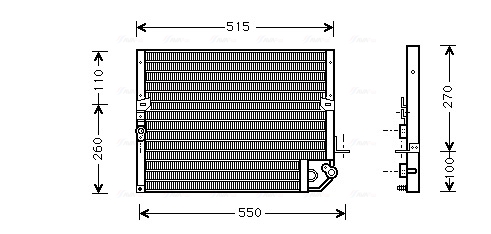 Airco condensor Ava Cooling TO5118