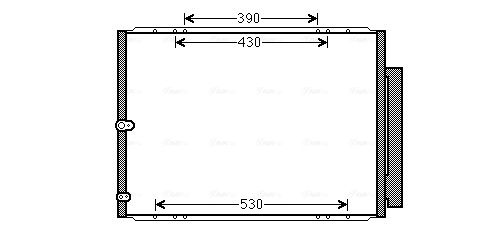 Airco condensor Ava Cooling TO5568D