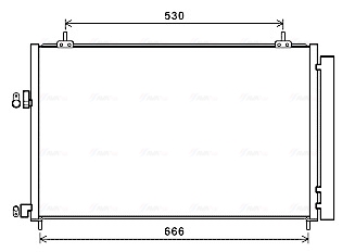 Airco condensor Ava Cooling TO5679D