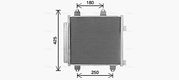 Airco condensor Ava Cooling TO5765D