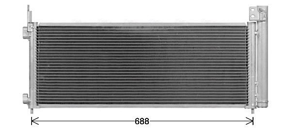 Airco condensor Ava Cooling TO5779D