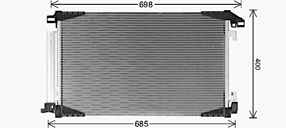 Airco condensor Ava Cooling TO5790D