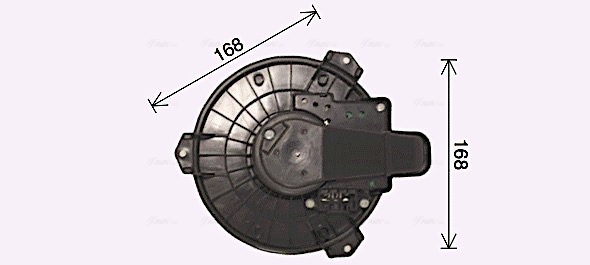 Kachelventilator Ava Cooling TO8751