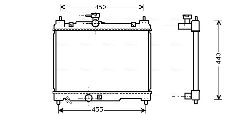 Radiateur Ava Cooling TOA2251