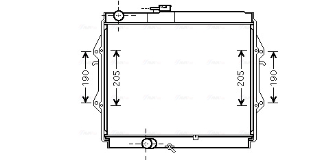 Radiateur Ava Cooling TOA2492