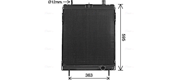 Radiateur Ava Cooling UG2005