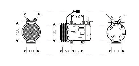 Airco compressor Ava Cooling UVAK120