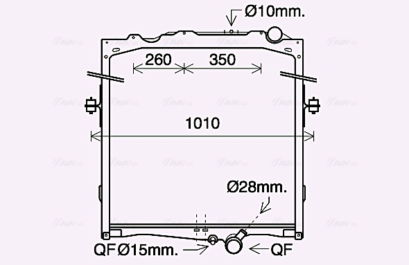 Radiateur Ava Cooling VL2084