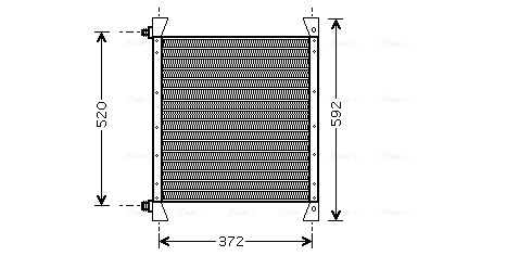 Airco condensor Ava Cooling VL5029