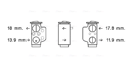 Airco expansieklep Ava Cooling VN1367