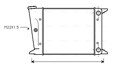 Radiateur Ava Cooling VN2002