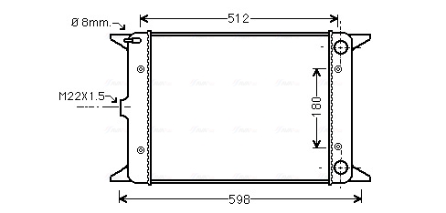 Radiateur Ava Cooling VN2005