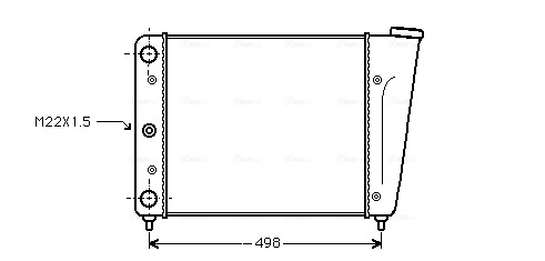 Radiateur Ava Cooling VN2009