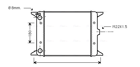 Radiateur Ava Cooling VN2012