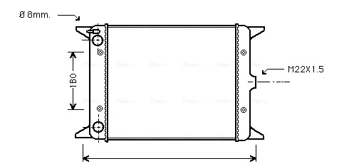 Radiateur Ava Cooling VN2013