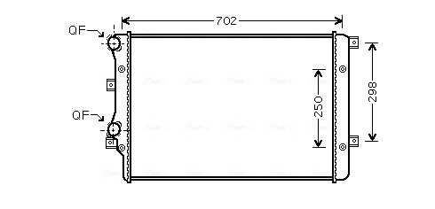 Radiateur Ava Cooling VN2206