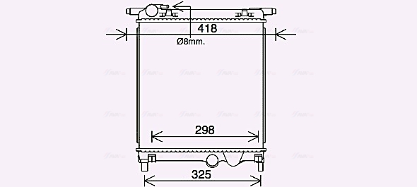 Radiateur Ava Cooling VN2407