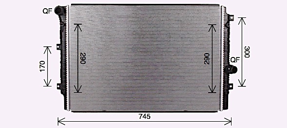 Radiateur Ava Cooling VN2414