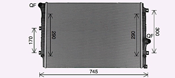 Radiateur Ava Cooling VN2428