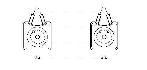 Oliekoeler motorolie Ava Cooling VN3147