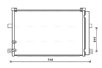 Airco condensor Ava Cooling VN5369D