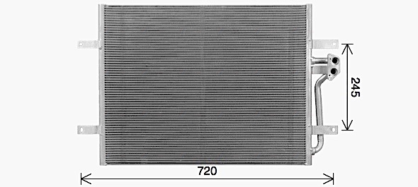 Airco condensor Ava Cooling VN5418