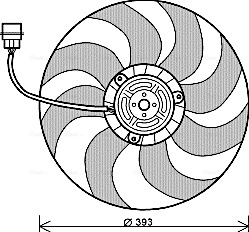 Ventilatorwiel-motorkoeling Ava Cooling VN7526