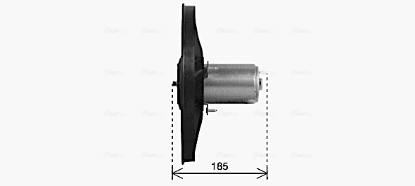 Ava Cooling Ventilatorwiel-motorkoeling VN7538