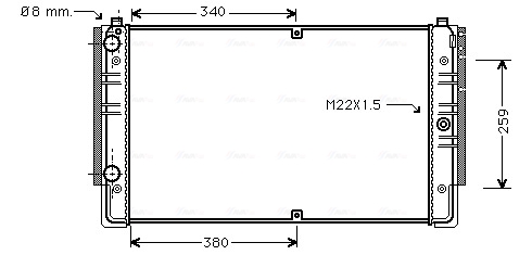 Radiateur Ava Cooling VNA2149