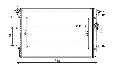 Radiateur Ava Cooling VNA2324