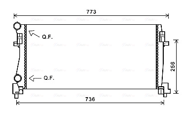 Radiateur Ava Cooling VNA2340