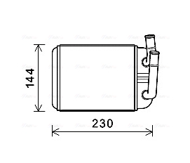 Kachelradiateur Ava Cooling VNA6381