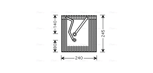 Airco verdamper Ava Cooling VNV241