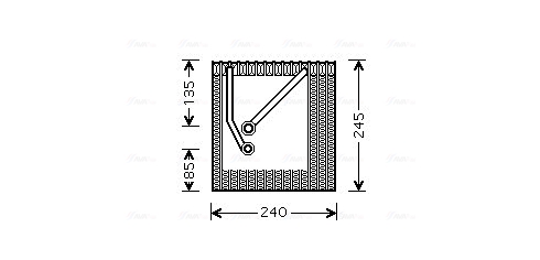 Airco verdamper Ava Cooling VNV242