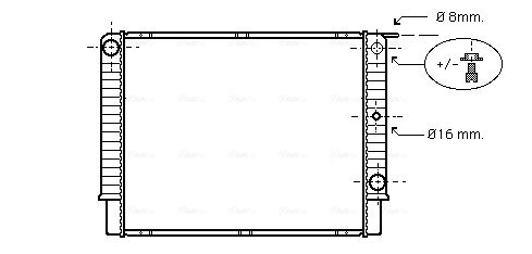 Radiateur Ava Cooling VO2087