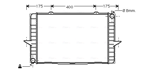 Radiateur Ava Cooling VO2148