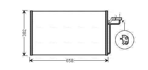 Airco condensor Ava Cooling VOA5150