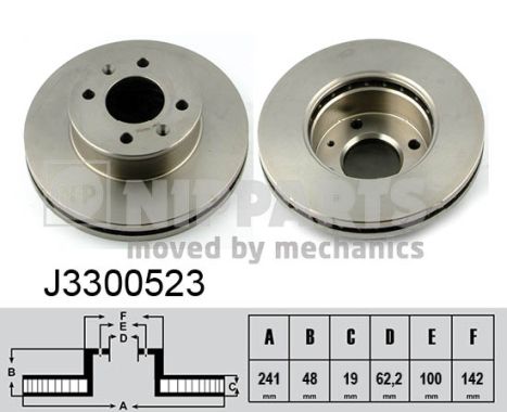 Remschijven Nipparts J3300523