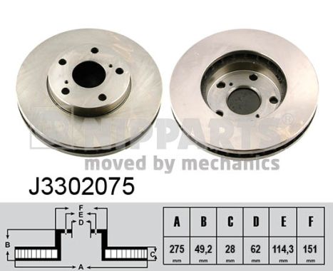 Remschijven Nipparts J3302075